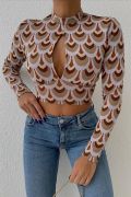 Autumn Cut Out Bluz 3018-08 resmi
